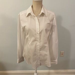 George long sleeve white shirt size 16 to 18